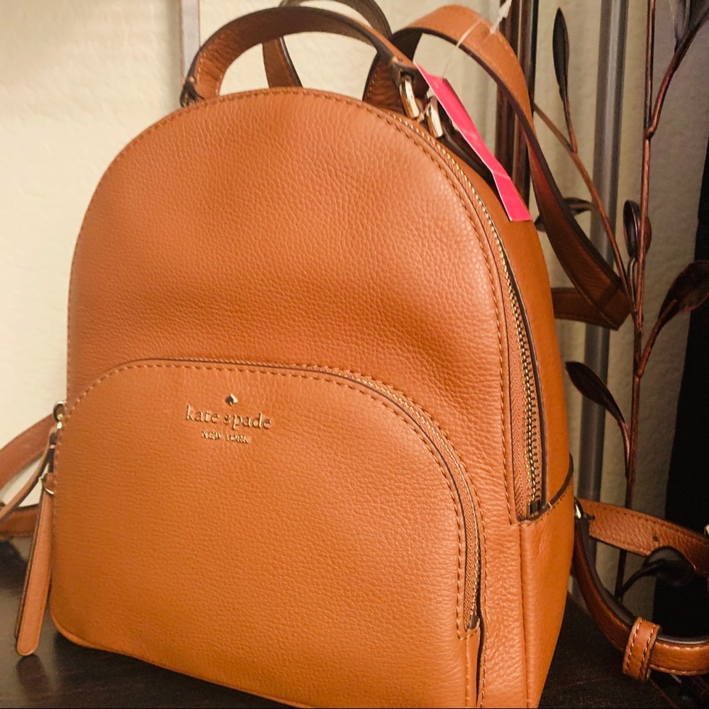 Kate spade medium Jackson backpack ginger leather - Picture 2 of 7
